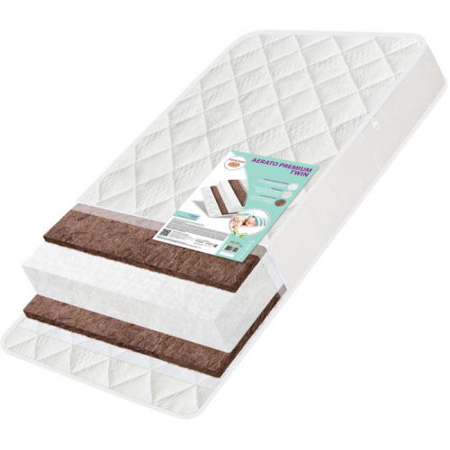 Матрас BoomBaby Aerato Premium Twin 120х60х12 см