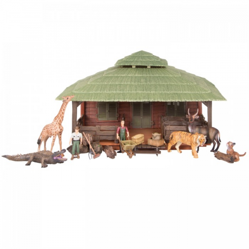 Masai Mara Набор фигурок животных На ферме (21 предмет) ММ205-073
