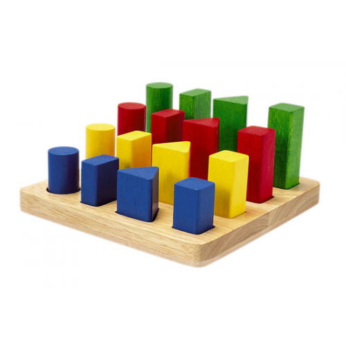 Деревянная игрушка Plan Toys Геометрический сортер