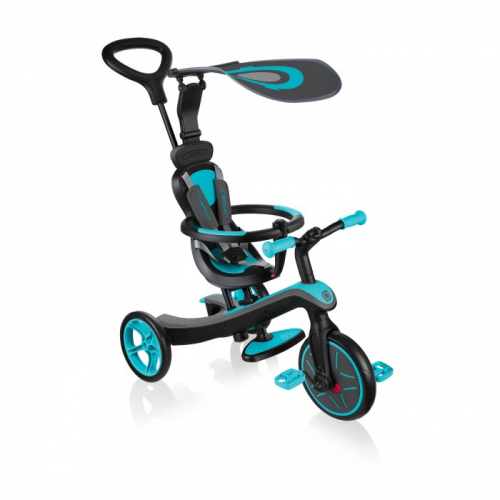 Велосипед трехколесный Globber беговел Trike Explorer 4 в 1