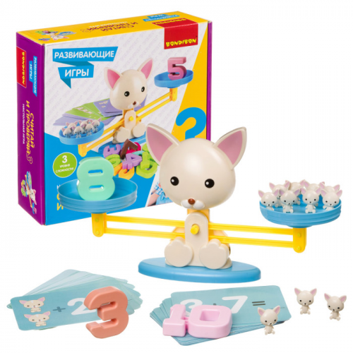 Bondibon Игра Считай и проверяй 3