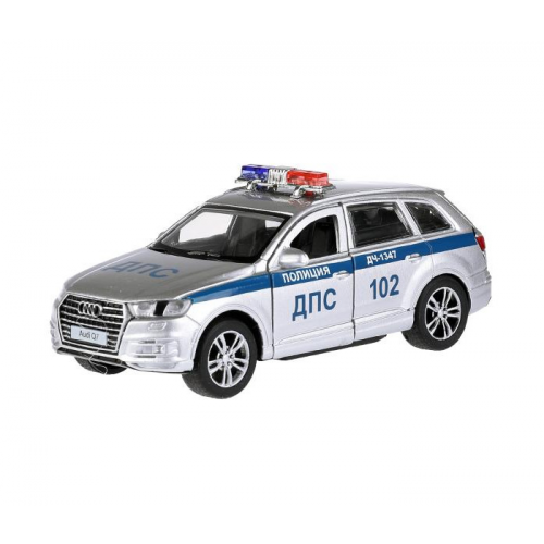 Технопарк Машина металлическая Audi Q7 Полиция 12 см