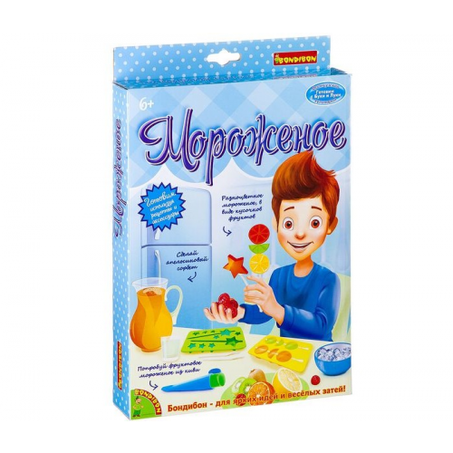 Bondibon Французские опыты Науки с Буки Мороженое (5 экспериментов)