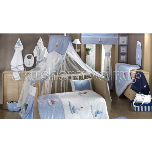 Балдахин для кроватки Kidboo Blue Marine
