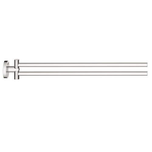 Полотенцедержатель двойной GROHE Essentials 40371001 439 мм сталь хром