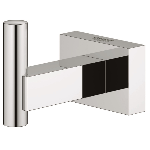 Крючок одинарный GROHE Essentials Cube 40511001 сталь хром