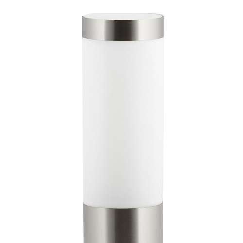 Светильник уличный напольный FERON (11810) E27 18 Вт 220 В серебро цилиндрический IP44 75х75х650 мм