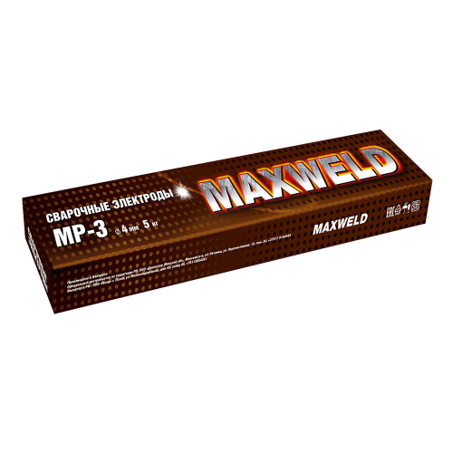 Электроды MAXWELD (MR45) МР-3 d4 мм 5 кг