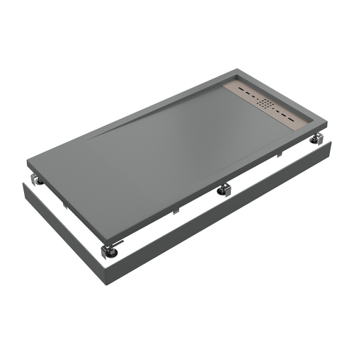 Поддон GOOD DOOR Stella 1200x900х130 мм полимербетон графит