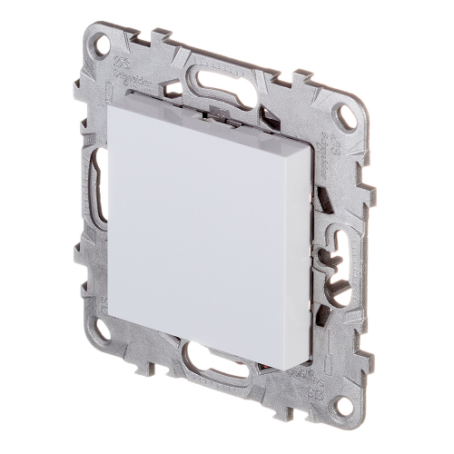 Заглушка Schneider Electric Unica NEW NU586618 скрытая установка белая 45x45 мм