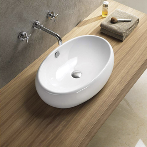 Раковина LAVELLY Ellipse 600 мм накладная