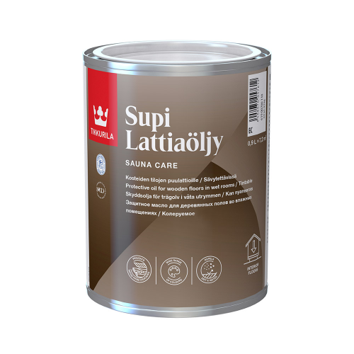 Масло Tikkurila Supi для полов в саунах 0,9 л