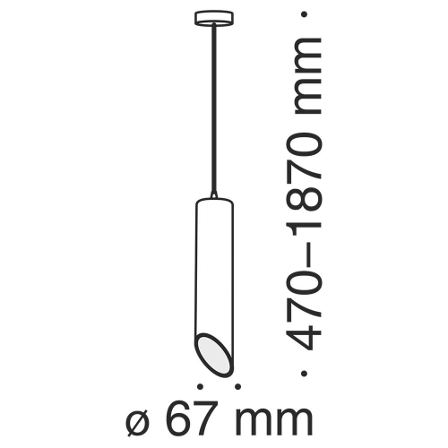 Светильник подвесной MAYTONI Lipari (P027PL-01B) GU10 50 Вт 220-240 В IP20