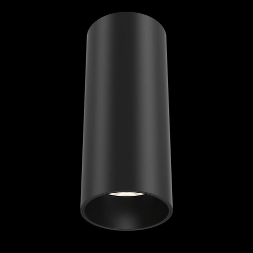 Светильник светодиодный потолочный накладной MAYTONI Focus LED (C056CL-L12B3K) 12 Вт 220-240 В черный 3000К теплый белый свет IP20 d52x125 мм
