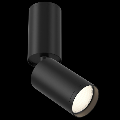 Светильник потолочный накладной MAYTONI Focus S (C051CL-01B) GU10 10 Вт 220-240 В черный IP20 d52x192 мм