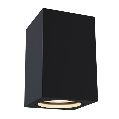 Светильник потолочный накладной MAYTONI Alfa (C011CL-01B) GU10 50 Вт 220-240 В черный IP20 115х70х70 мм