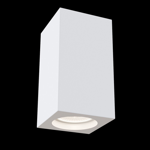 Светильник потолочный накладной MAYTONI Conik Gyps (C005CW-01W) GU10 30 Вт 220-240 В белый IP20 110х70х70 мм