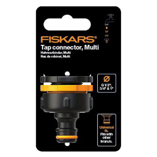 Штуцер для шланга Fiskars MULTI (1027051) 1/2, 3/4