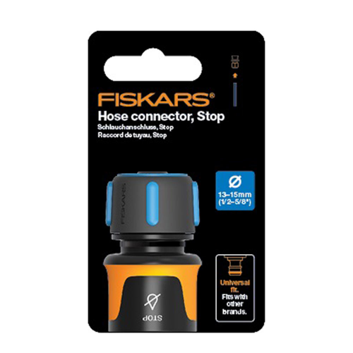 Коннектор для шланга Fiskars (1027079) 1/2 с автостопом