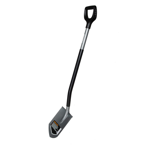 Лопата штыковая Fiskars SolidProf (1050649) стальная остроугольная садовая с металлическим черенком 1070 мм