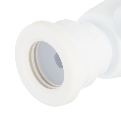 Сифон для писсуара WIRQUIN 30987106 1 1/4"х40 с манжетами D40 мм/D46 мм и соединением 40/50 мм