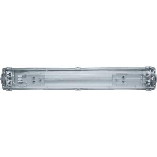 Светильник светодиодный накладной Navigator DSP-04S-1200-IP65-2xT8-G13-R G13 T8 1273х100х57 мм 2х36 Вт 220 В призма IP65 линейный с влагозащитой