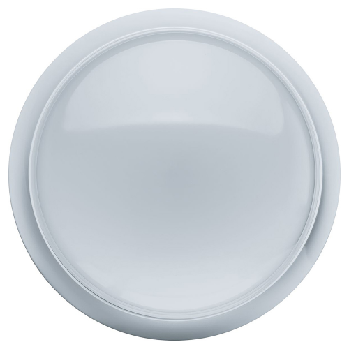 Светильник светодиодный накладной Navigator NBL-P-24-4K-WH-LED d310х87 мм 24 Вт 165-265 В 4000К холодный белый свет опал IP65 круглый с влагозащитой