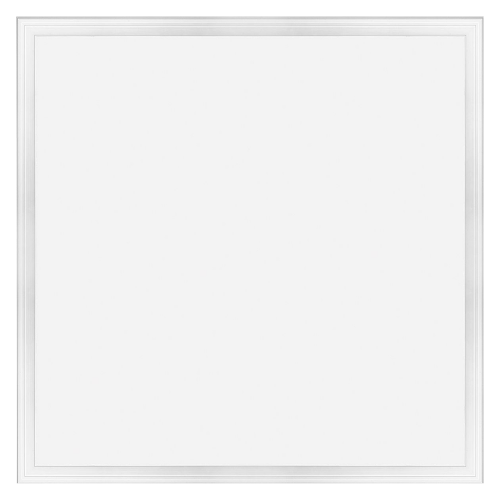 Светильник светодиодный встраиваемый/накладной Navigator NLP-S1-40-4K-WH 595х595х7,5 мм без блока питания 40 Вт 176-264 В 4000К дневной свет опал квадратный IP40
