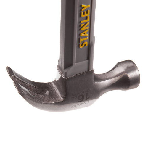 Молоток-гвоздодер Stanley 450 г резиновая ручка