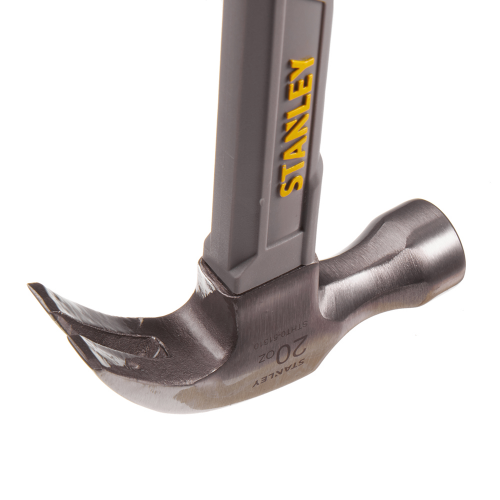 Молоток-гвоздодер Stanley 570 г резиновая ручка