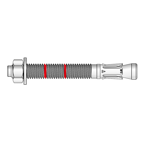 Анкер клиновой Tecfi ZJE ZN для бетона 12х180/88 мм (20 шт.)