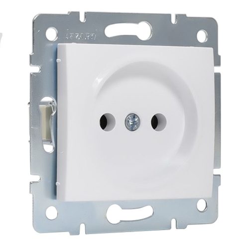 Розетка Lezard KARINA 707-0288-121B скрытая установка белая