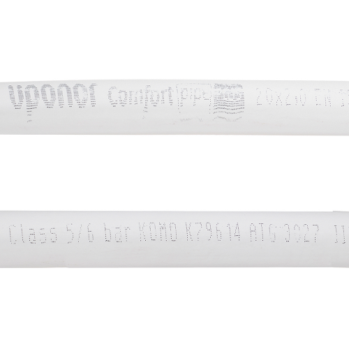 Труба из сшитого полиэтилена PE-Xa Uponor Comfort Pipe Plus 20 х 2,0 мм PN6 белая