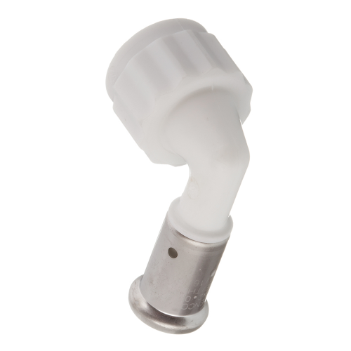 Угол Henco (6PKW-1604) 16(пресс) х 1/2 ВР(г) PVDF белый