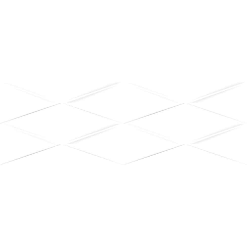 Плитка облицовочная Cersanit Vegas рельеф белая 750x250x10 мм (6 шт.=1,12 кв.м)