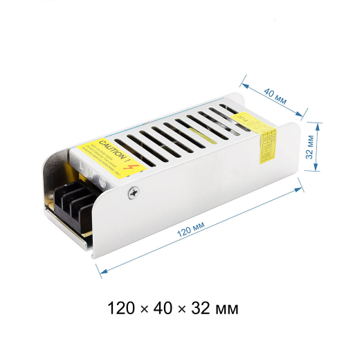 Блок питания для светодиодной ленты OGM 40 Вт 12 В IP20