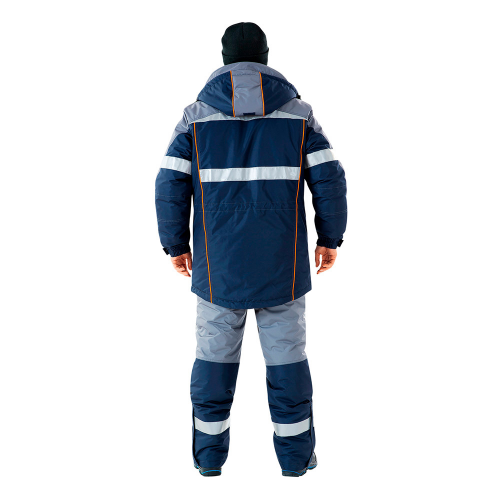 Куртка рабочая утепленная Спец 52-54 рост 170-176 см цвет синий/серый