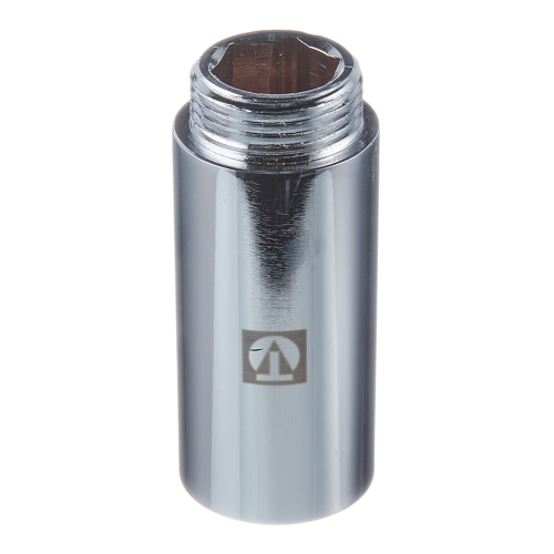 Удлинитель VALTEC (VTr.198.C.0680) 80 мм х 1 ВР(г) х 1 НР(ш) хром латунный