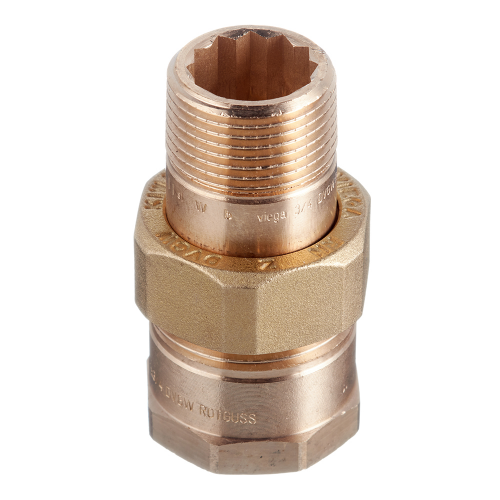 Американка прямая Viega (271367) 3/4 ВР(г) х 3/4 НР(ш) бронзовая