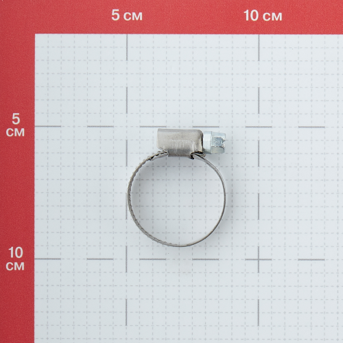 Хомут обжимной 20-32 мм нержавеющая сталь (2 шт.)