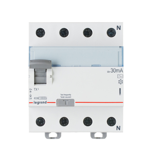 УЗО Legrand TX3 (403008) 25А 30 мА 4P тип AC 10 кА