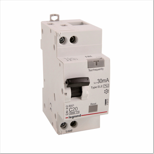 Автомат дифференциальный Legrand RX3 (419400) 20А 30 мА 1P+N тип AC 6 кА