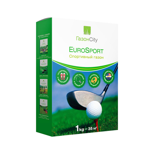 Семена газонной травы EUROSPORT Газон Сити 1 кг