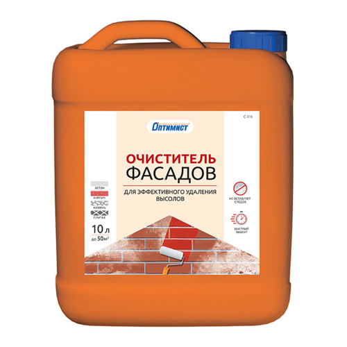 Очиститель фасадов от высолов Оптимист C 416 10 л