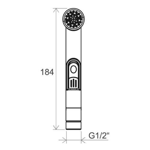 Гигиеническая лейка RAVAK BM 040 962.00 X07P269