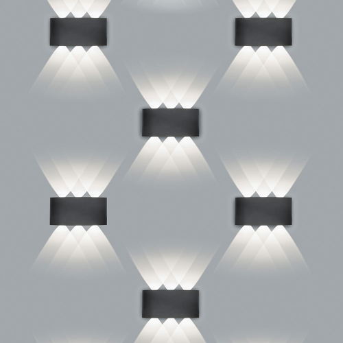 Светильник светодиодный уличный настенный FERON (6311) 6 Вт 220 В белый 4000К естественный белый свет IP54 170х40х80 мм