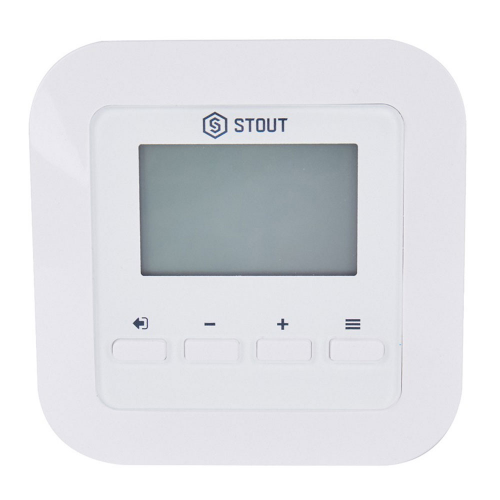 Термостат двухпозиционный Stout ST-295v3 (STE-0101-029531) комнатный проводной