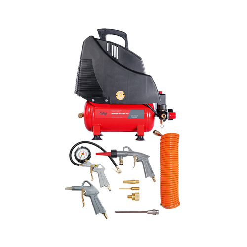 Компрессор безмасляный Fubag (8213790KOA604) SERVISE MASTER KIT 6 л 1,1 кВт
