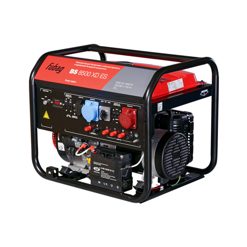 Генератор бензиновый Fubag BS8500XD ES 8,0 кВт