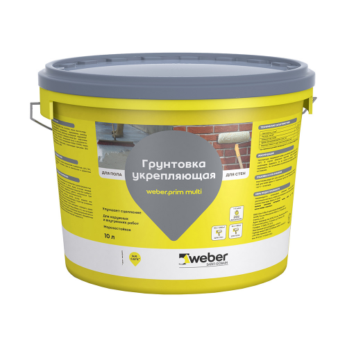 Грунт Weber Prim Мulti укрепляющий 10 л